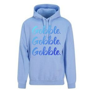 Gobble Gobble Gobble Thanksgiving Day Gift Unisex Surf Hoodie