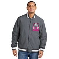 Gamer Girl Gaming I Cant Hear You Im Gaming Video Games Insulated Varsity Jacket