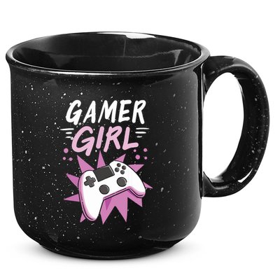 Gamer Girl Gaming Streaming Video Games Gift 15oz Campfire Ceramic Mug
