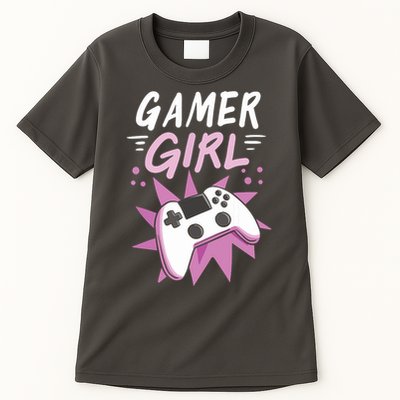 Gamer Girl Gaming Streaming Video Games Gift Tall T-Shirt