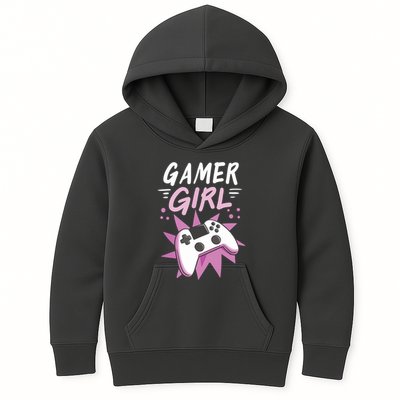 Gamer Girl Gaming Streaming Video Games Gift Kids Hoodie