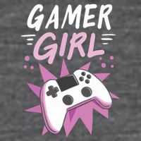 Gamer Girl Gaming Streaming Video Games Gift Kids T-Shirt