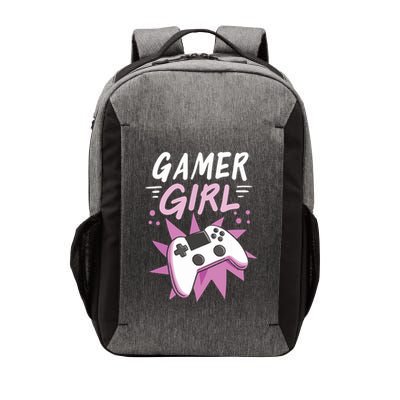Gamer Girl Gaming Streaming Video Games Gift Vector Backpack