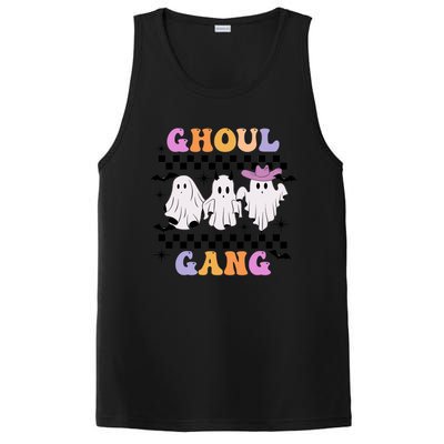 Groovy Ghoul Gang Cute Ghost Spooky Boo Crew Funny Halloween Cute Gift PosiCharge Competitor Tank