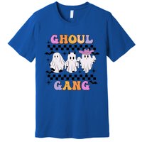 Groovy Ghoul Gang Cute Ghost Spooky Boo Crew Funny Halloween Cute Gift Premium T-Shirt