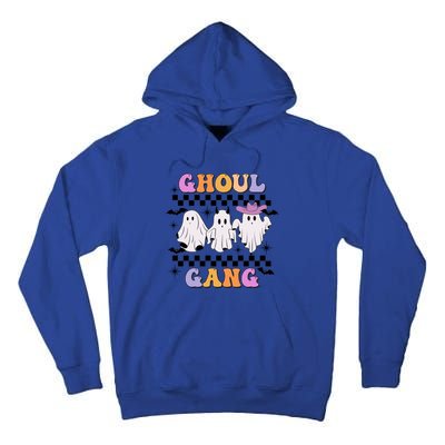 Groovy Ghoul Gang Cute Ghost Spooky Boo Crew Funny Halloween Cute Gift Tall Hoodie