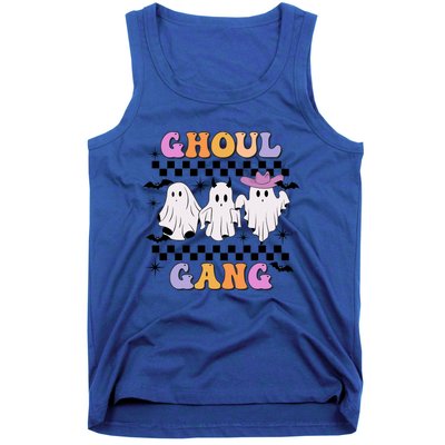 Groovy Ghoul Gang Cute Ghost Spooky Boo Crew Funny Halloween Cute Gift Tank Top