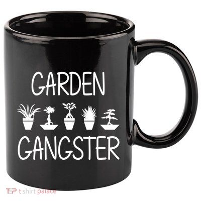 Garden Gangster 11oz C Handle Ceramic Mug
