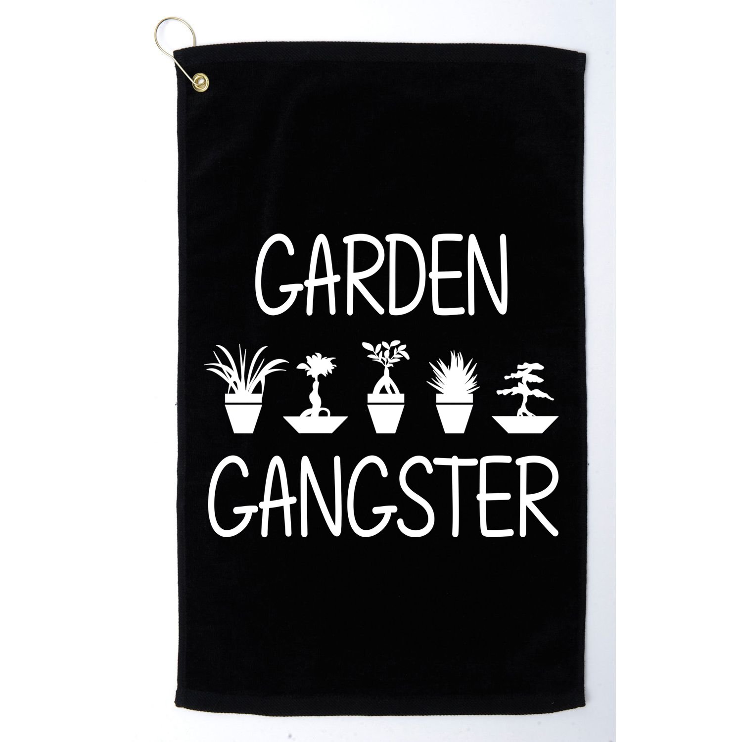 Garden Gangster Golf Towel