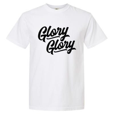 Glory Glory Georgia Rally Fight Song retro Garment-Dyed Heavyweight T-Shirt