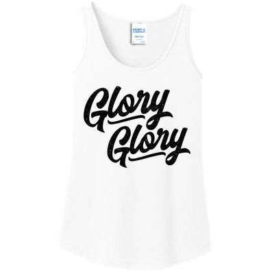 Glory Glory Georgia Rally Fight Song retro Ladies Essential Tank