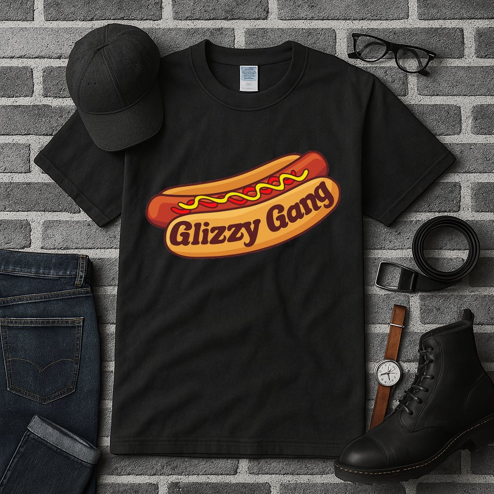 Glizzy Gang Gladiator Gobbler Funny Hot Dog Tall T-Shirt