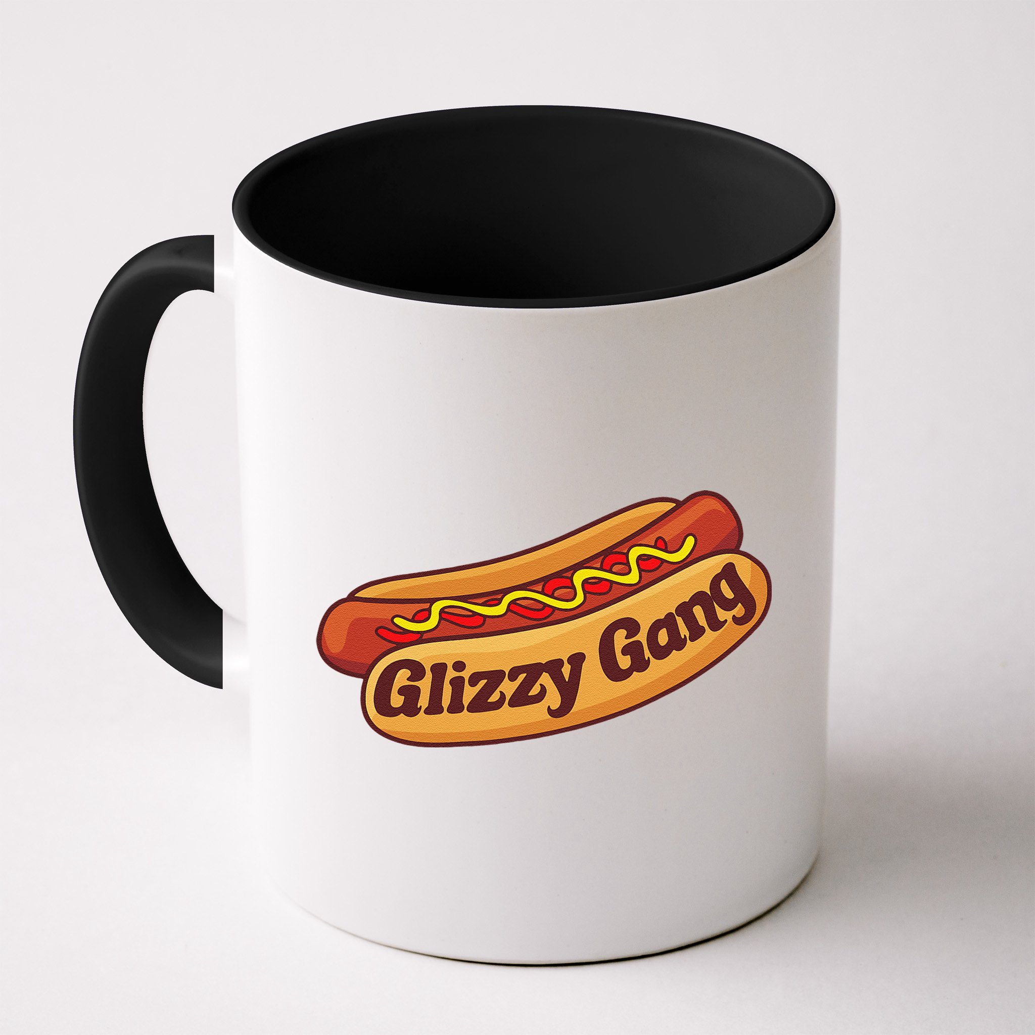 Glizzy Gang Gladiator Gobbler Funny Hot Dog Mug