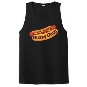 Glizzy Gang Gladiator Gobbler Funny Hot Dog PosiCharge Competitor Tank