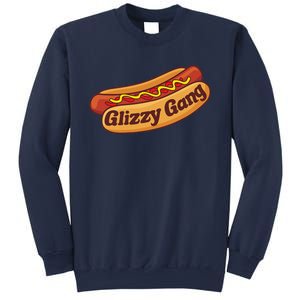 Glizzy Gang Gladiator Gobbler Funny Hot Dog Sweatshirt