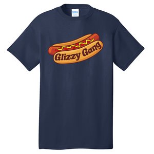 Glizzy Gang Gladiator Gobbler Funny Hot Dog Tall T-Shirt