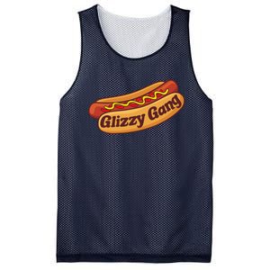 Glizzy Gang Gladiator Gobbler Funny Hot Dog Mesh Reversible Basketball Jersey Tank