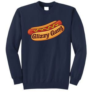 Glizzy Gang Gladiator Gobbler Funny Hot Dog Tall Sweatshirt