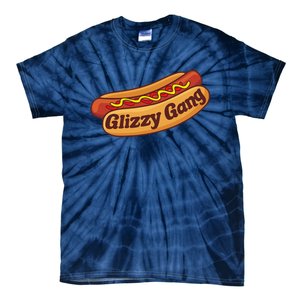 Glizzy Gang Gladiator Gobbler Funny Hot Dog Tie-Dye T-Shirt