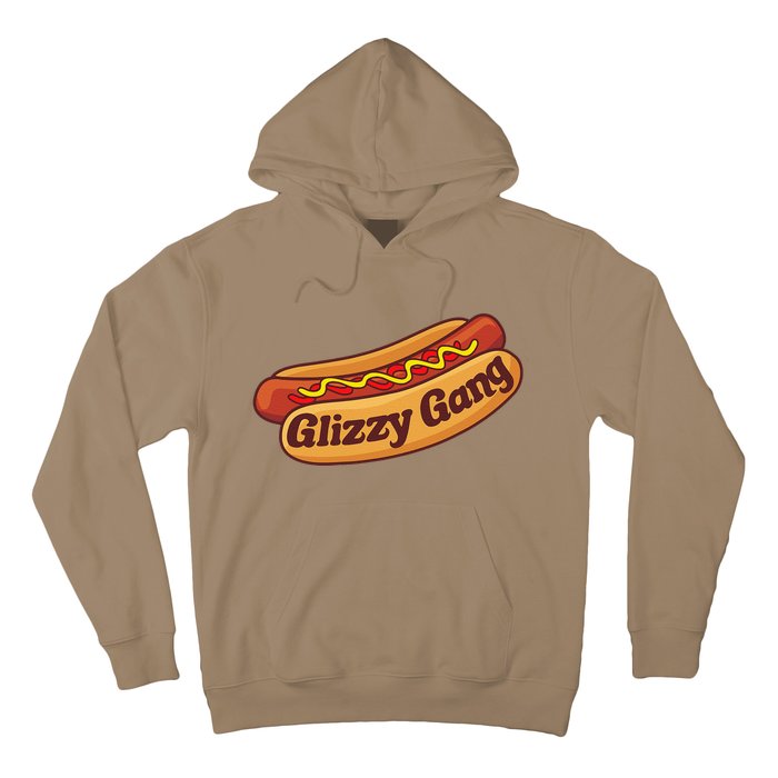 Glizzy Gang Gladiator Gobbler Funny Hot Dog Hoodie