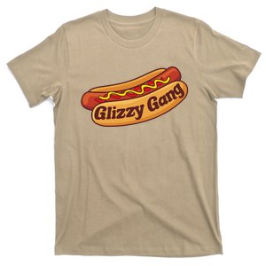 Glizzy Gang Gladiator Gobbler Funny Hot Dog T-Shirt