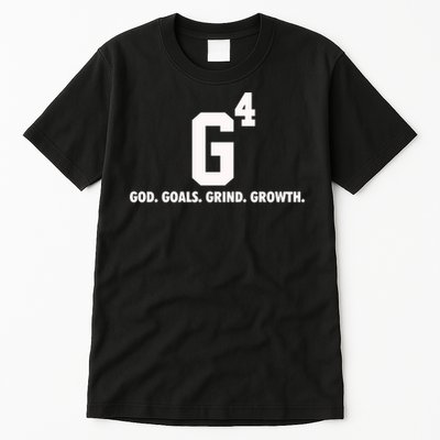 God Goals Grind Growth Tall T-Shirt