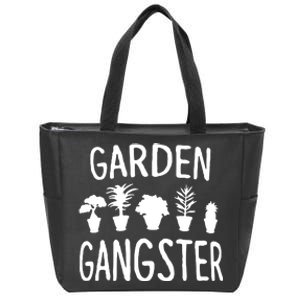 Garden Gangster Gardening For Gardeners Zip Tote Bag