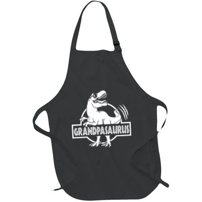 Grandpasaurus Grandfather Grandpa Pop Pop Trex Dinosaur Sweat Apron