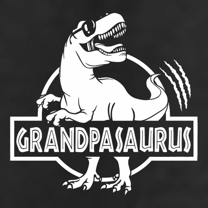 Grandpasaurus Grandfather Grandpa Pop Pop Trex Dinosaur Sweat Adult Drive Performance Visor