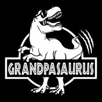 Grandpasaurus Grandfather Grandpa Pop Pop Trex Dinosaur Sweat Wool Snapback Cap