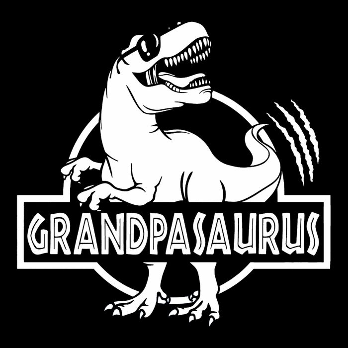 Grandpasaurus Grandfather Grandpa Pop Pop Trex Dinosaur Sweat Wool Snapback Cap