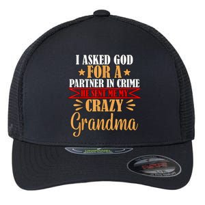 Grandma Grandaughter Flexfit Unipanel Trucker Cap