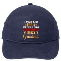 Grandma Grandaughter 7-Panel Snapback Hat