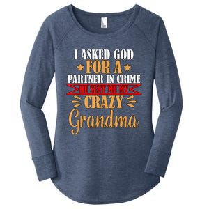 Grandma Grandaughter Women's Perfect Tri Tunic Long Sleeve Shirt