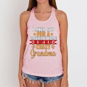 Grandma Grandaughter Women's Knotted Racerback Tank