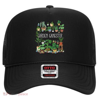 Garden Gangster High Crown Mesh Back Trucker Hat