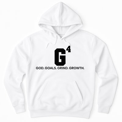 G4 God Goals Grind Growth Funny Christian Hoodie
