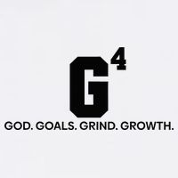 G4 God Goals Grind Growth Funny Christian Sustainable Bucket Hat
