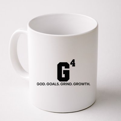 G4 God Goals Grind Growth Funny Christian Mug