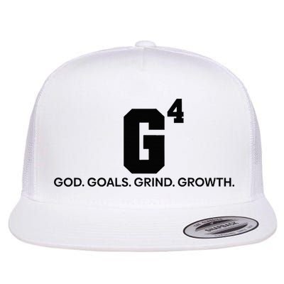 G4 God Goals Grind Growth Funny Christian Flatbill Hat