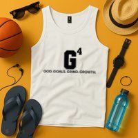 G4 God Goals Grind Growth Funny Christian Tank Top