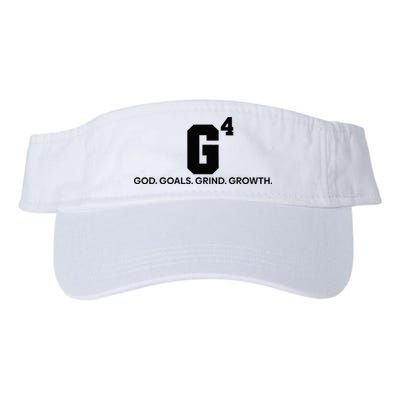 G4 God Goals Grind Growth Funny Christian Visor