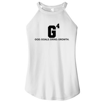 G4 God Goals Grind Growth Funny Christian Women’s Perfect Tri Rocker Tank