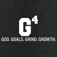 God Goals Grind Growth 7 Panel Mesh Trucker Snapback Hat