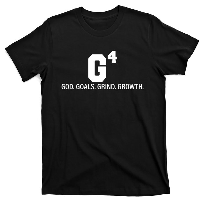 God Goals Grind Growth T-Shirt