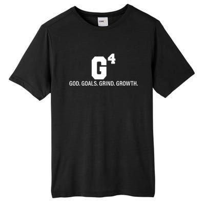 God Goals Grind Growth Tall Fusion ChromaSoft Performance T-Shirt