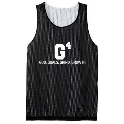 God Goals Grind Growth Mesh Reversible Basketball Jersey Tank
