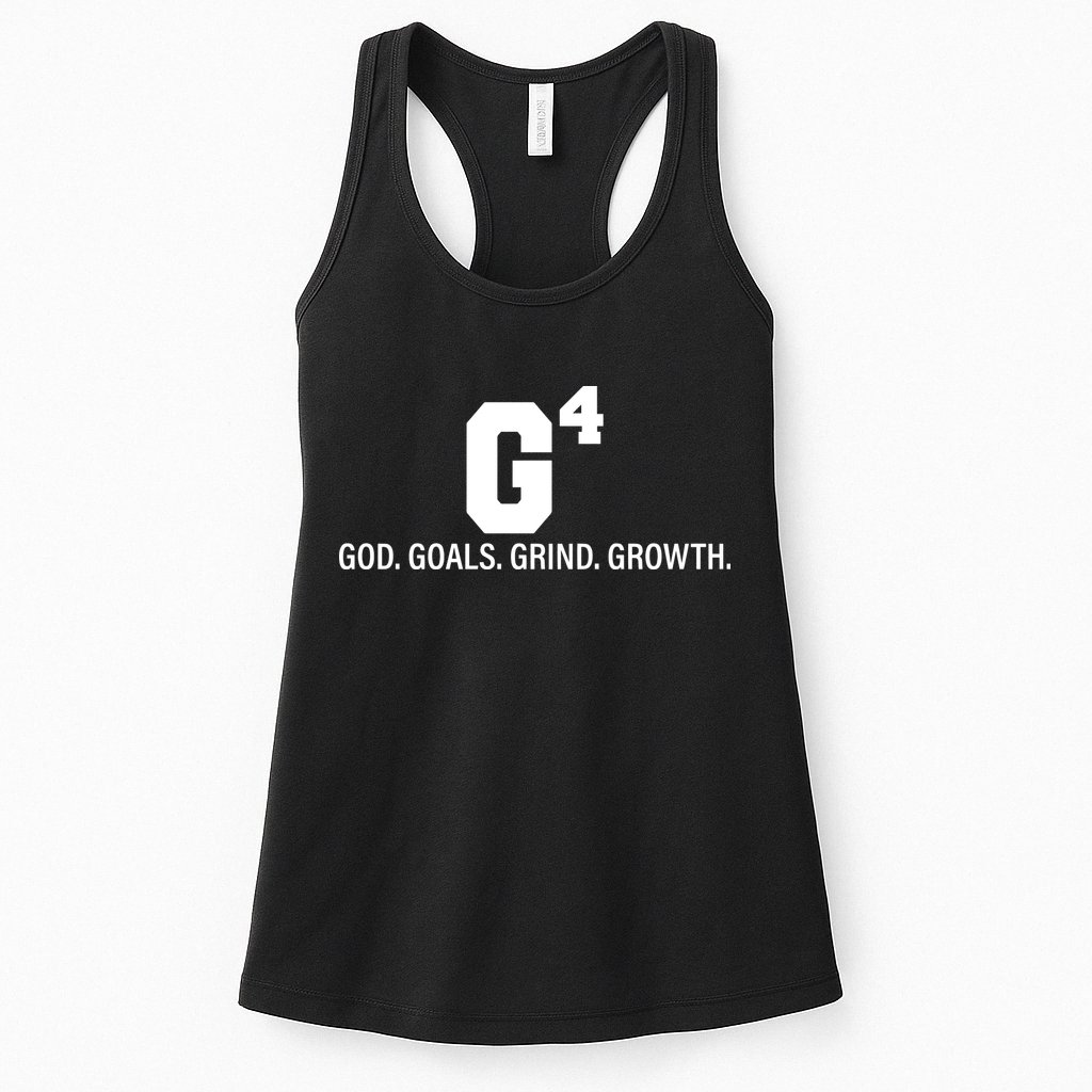God Goals Grind Growth Womens Tank Top
