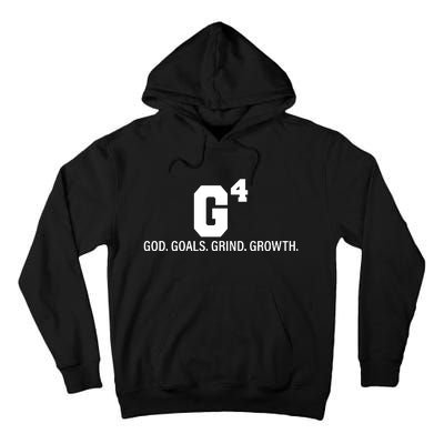 God Goals Grind Growth Tall Hoodie