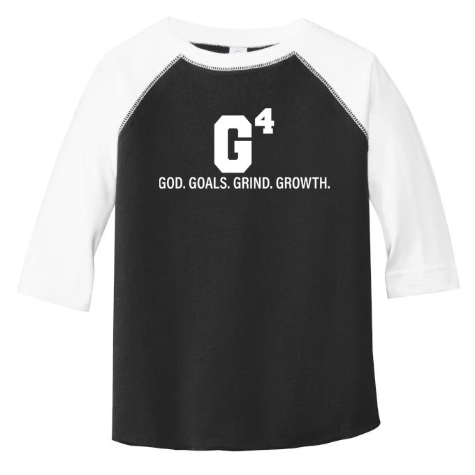 God Goals Grind Growth Toddler Fine Jersey T-Shirt